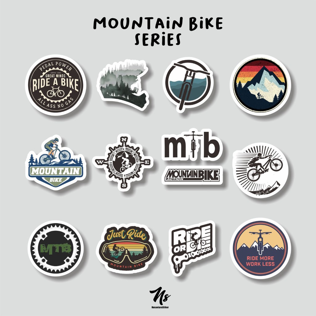 

STICKER TUMBLR MOUNTAIN BIKE PACKGE STICKER AESTHETIC CASE HANDPHONE LAPTOP STIKER VINYL DECAL DECO