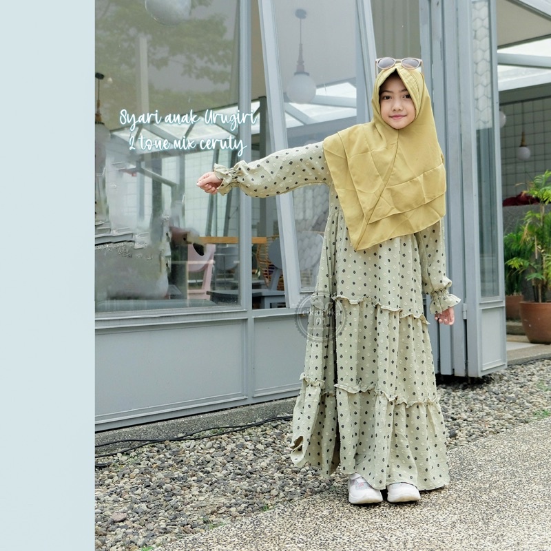 GAMIS ANAK URUGIRI MIX CERUTY ARMANY