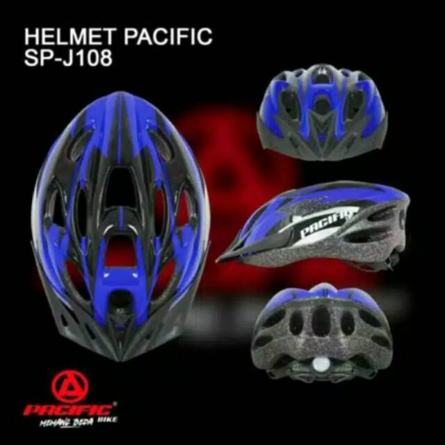 Helm Sepeda Pacific SP-J108 Biru