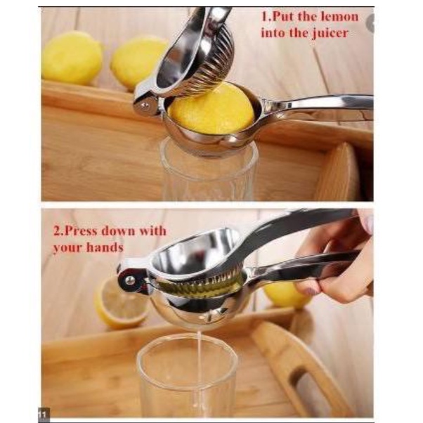 ALAT PERASAN JERUK / ALAT PERASAN JERUK NIPIS  (STAINLESS STEEL)