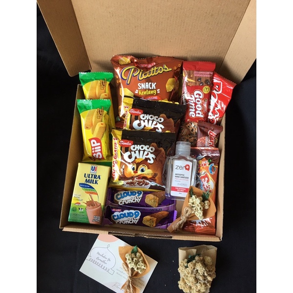 

SNACK BOX/GIFTBOX/HAMPERS SNACK [BARANG READY]