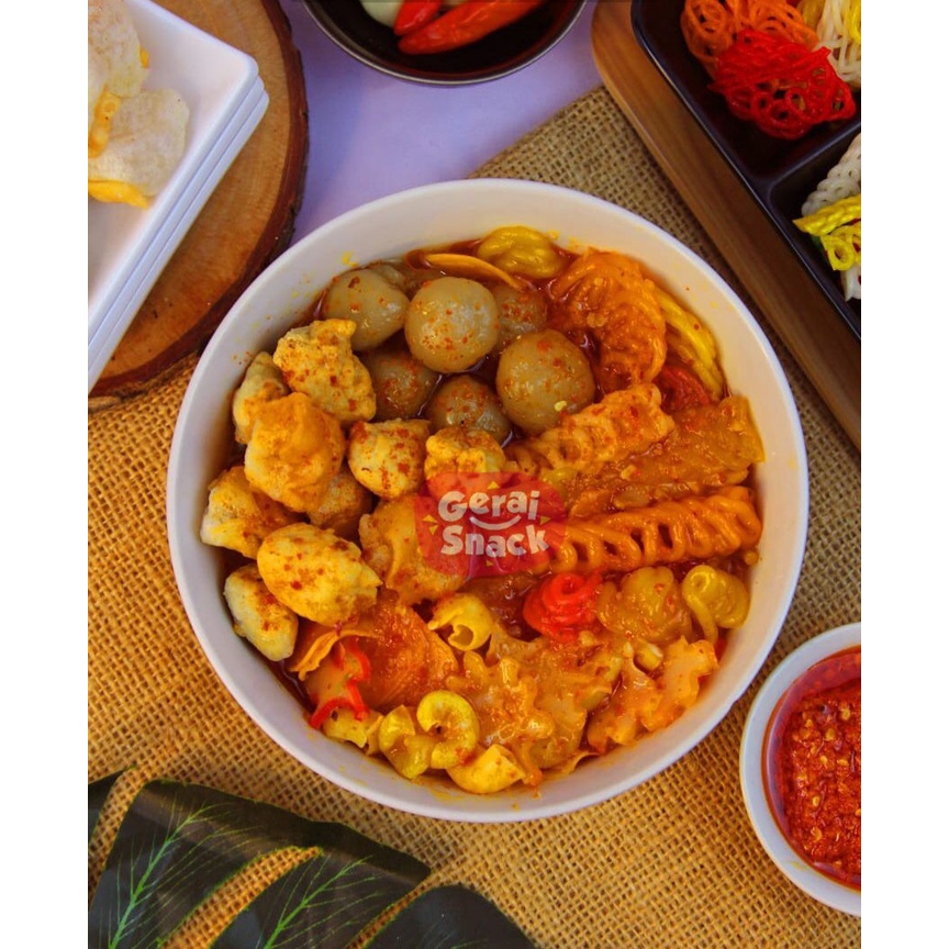 Seblak Kuah Instant Terciduk Khas Bandung Extra Mie Telur 200gr