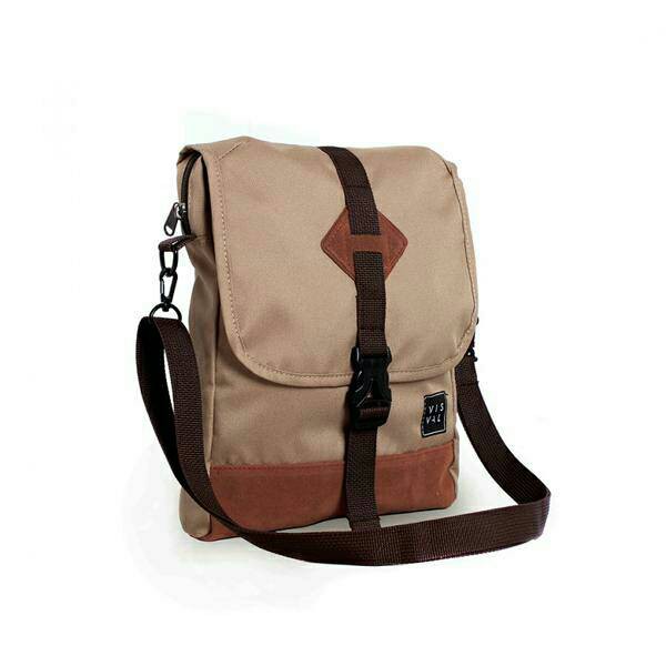 [ FREE ONGKIR ] Tas Selempang | Slingbag Visval Echo Khaki Original