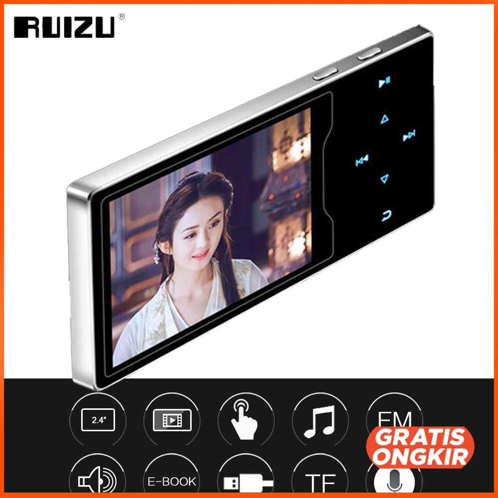 Ruizu D08 HiFi DAP MP3 Player 2.4 Inch Screen 8GB - D08