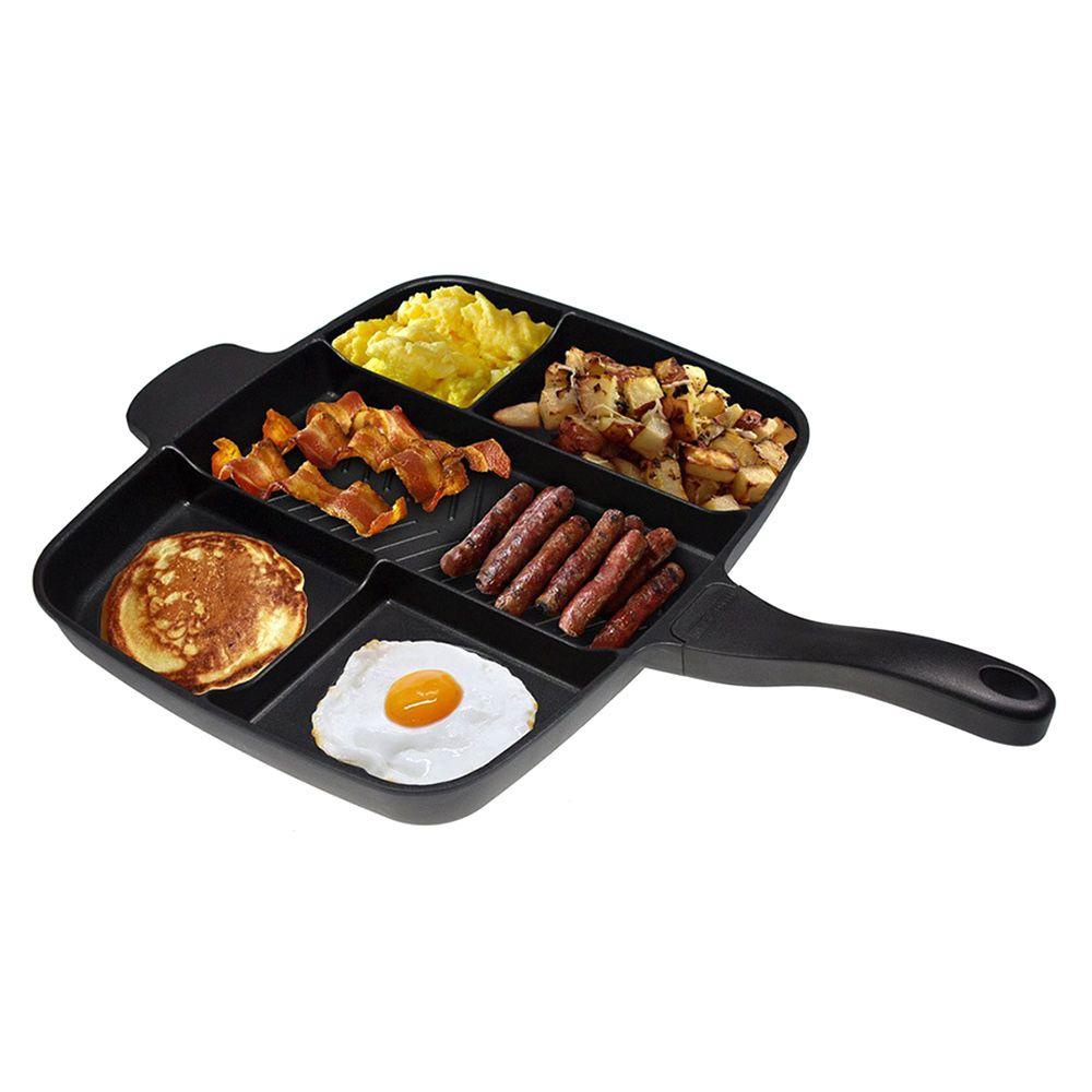 Preva Wajan Penggorengan 5in1 Breakfast Tools Roasting Pan Frypan