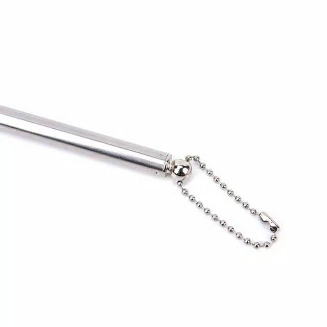 Alat Garuk Punggung Penggaruk Bahan Stainless Steel dengan Handle Plastik