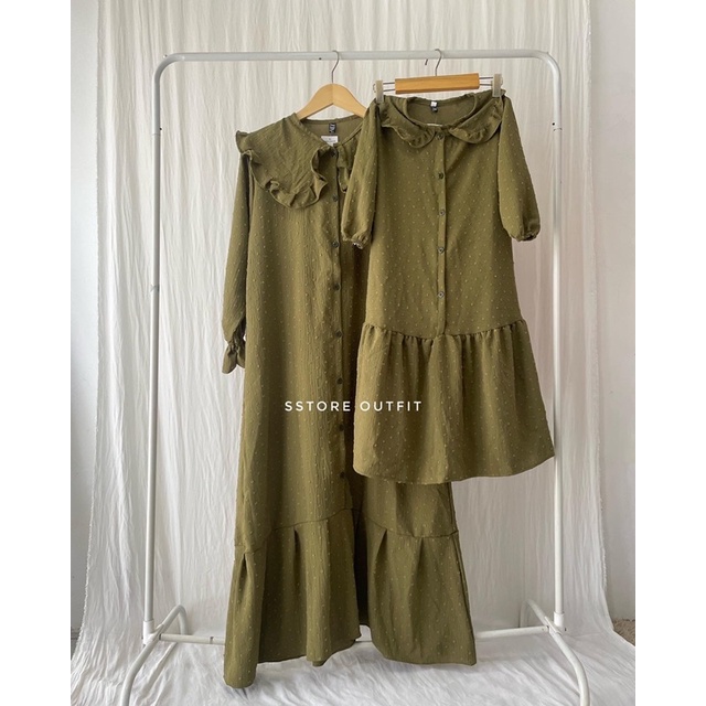 dress couple ibu anak kringkel rubi