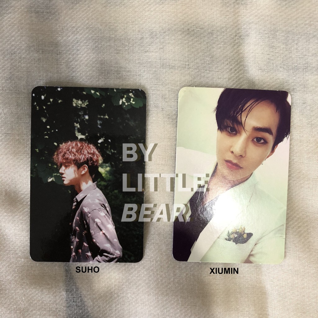 Official Photocard  EXO The War Kokobop Suho Xiumin