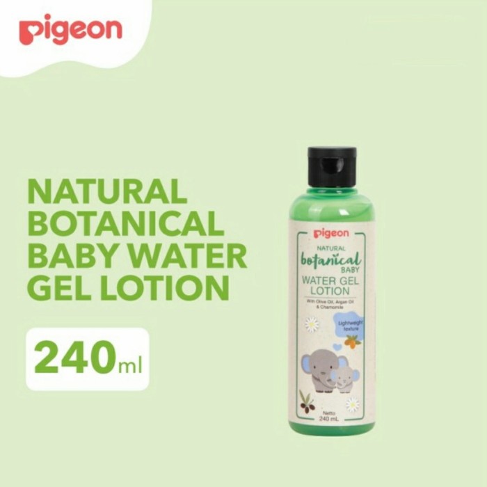 PIGEON Natural Botanical Baby Water Gel Lotion 240ml Pelembab Bayi