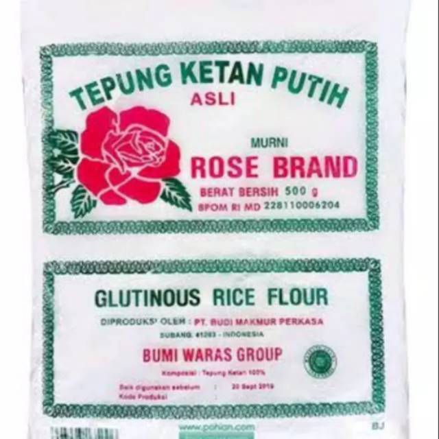 

TEPUNG KETAN ROSE BRAND 500GR