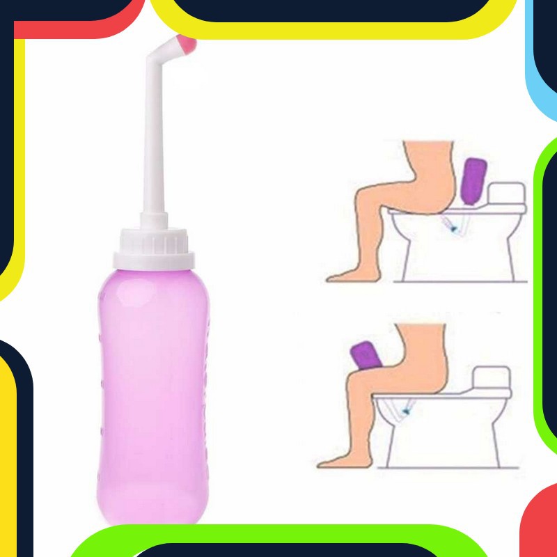 Bayar Ditempat TOOKIE Semprotan Cebok Toilet Portable Travel Bidet 500ML - WS500