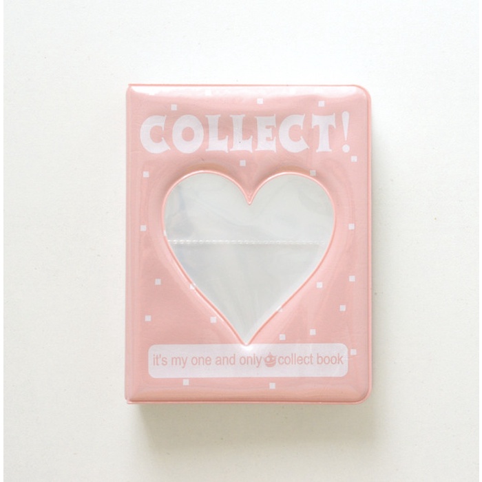

(BISA COD) (Free cover) 36 slot Collect Book Kolbuk Photocard Polaroid Kpop - Collect (Pink)