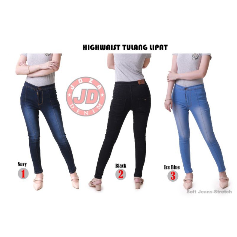 Highwaist Tulang Jumbo Big Size  27-42 // Hw Tulang Lipat Tengah