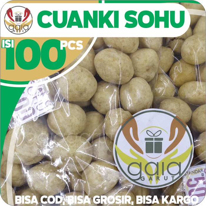 

- BARU Cuanki Bulat SOHU isi 100pcs Pelengkap Baso Aci