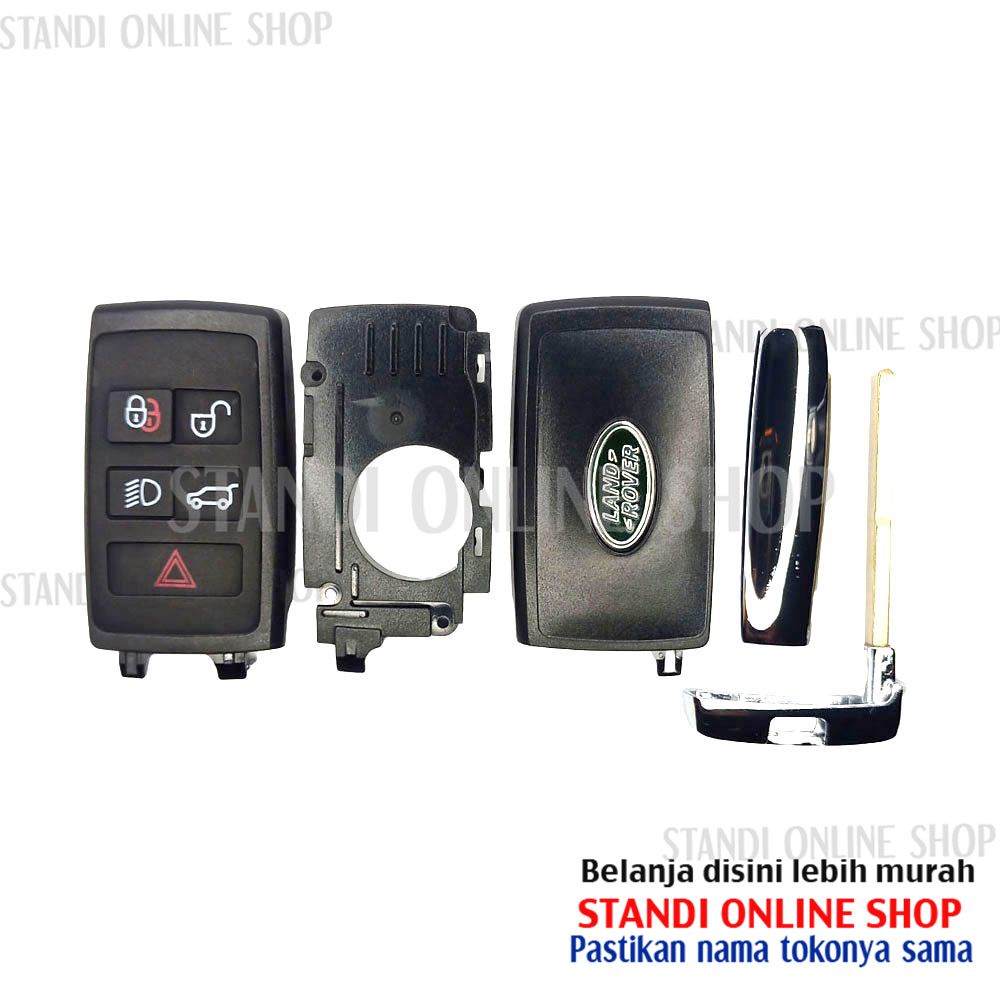 Casing Remote Smart Key Shell Kunci Land Rover Ranger Rover Evoque Modifikasi