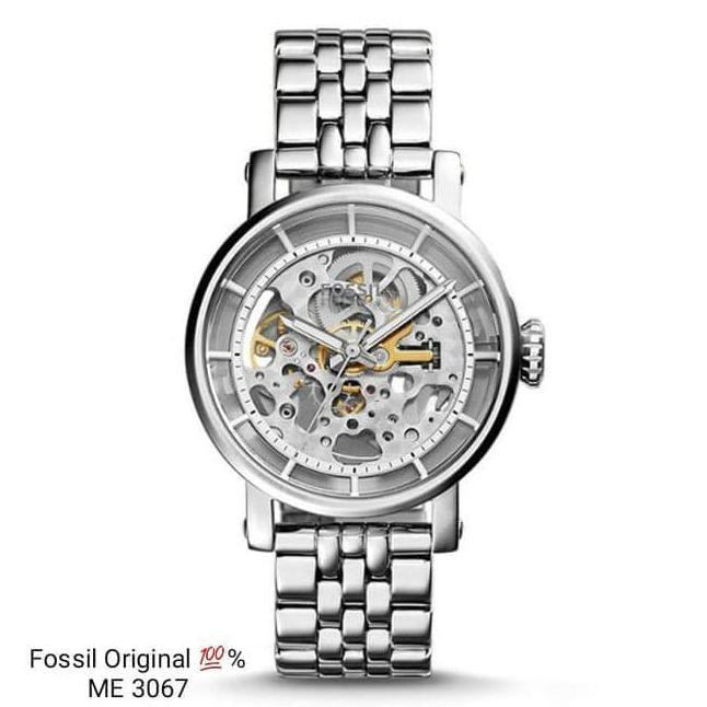 Jam Tangan Pria/Wanita Fossil Me-3065-3067 Original Automatic