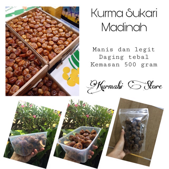 

Kurma Sukari 1/2 kg