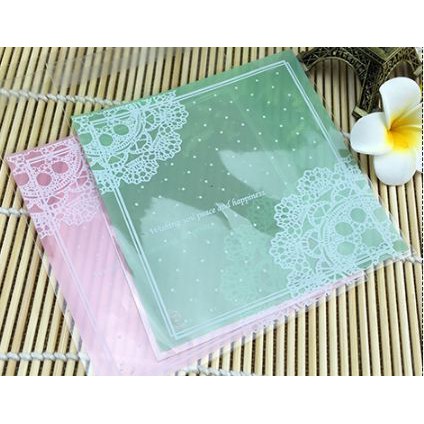 

Plastik Fancy Cookies - Kue - Permen - Accessories Wishing Green 10x10