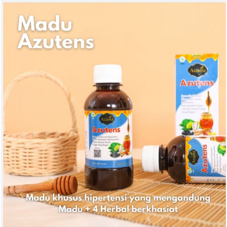 

Madu meringankan Hipertensi - madu Azutens