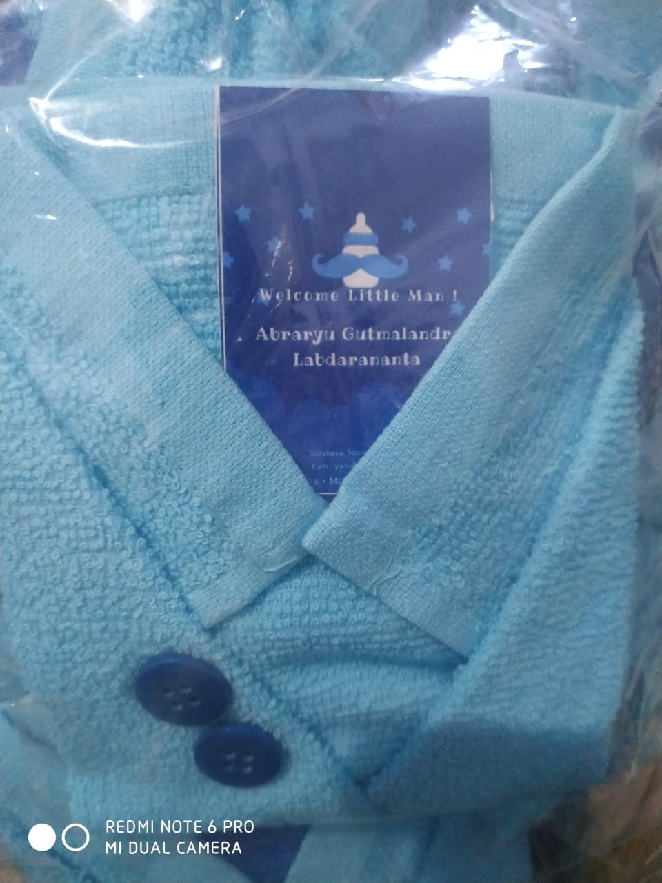 Souvenir Murah Sapu Tangan Handuk | Souvenir Handuk Bordir Custom Murah | Hampers Lahiran