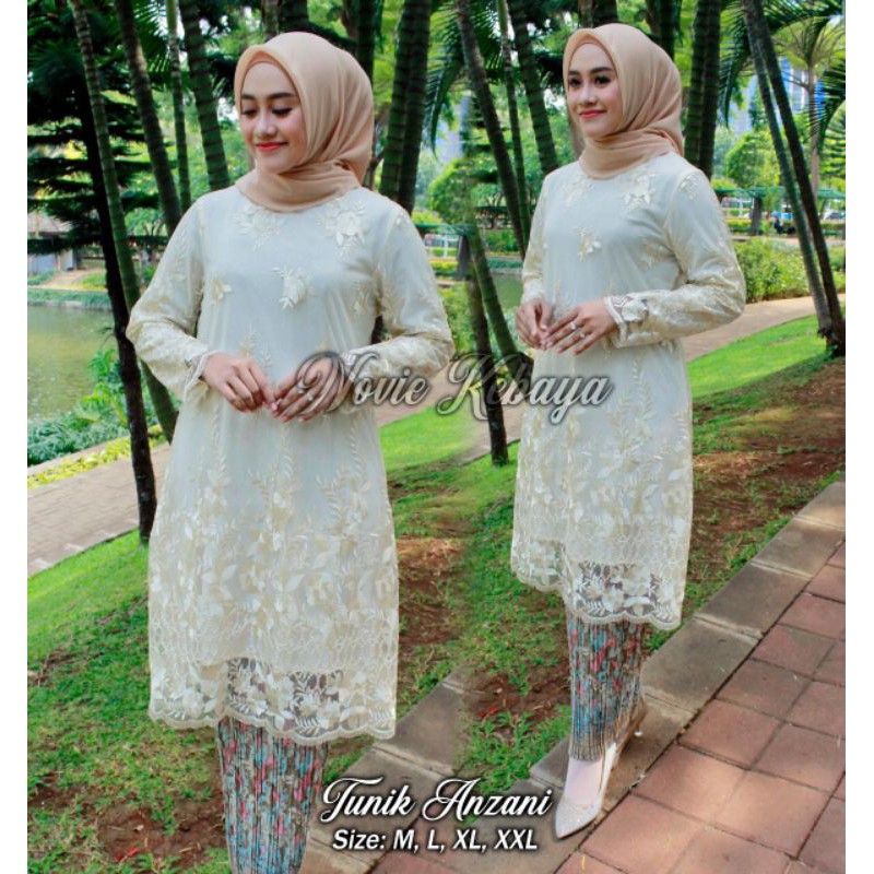 TUNIK KEBAYA WISUDA/KEBAYA PESTA/KEBAYA MODERN