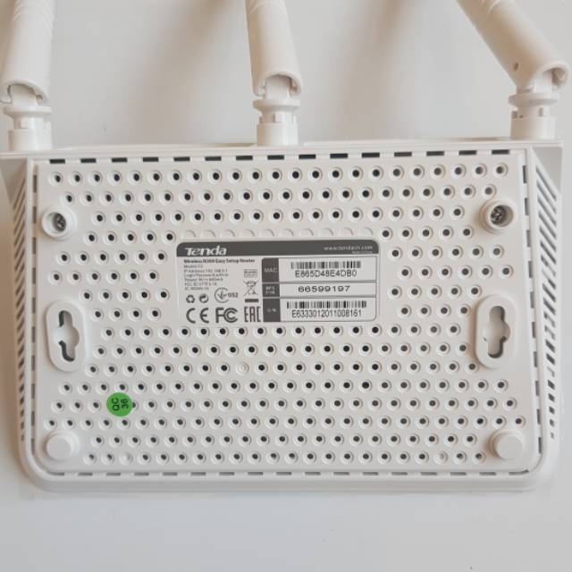 TENDA F3 WIRELESS ROUTER TENDA F3 300MBPS 3 ANTENA GARANSI RESMI