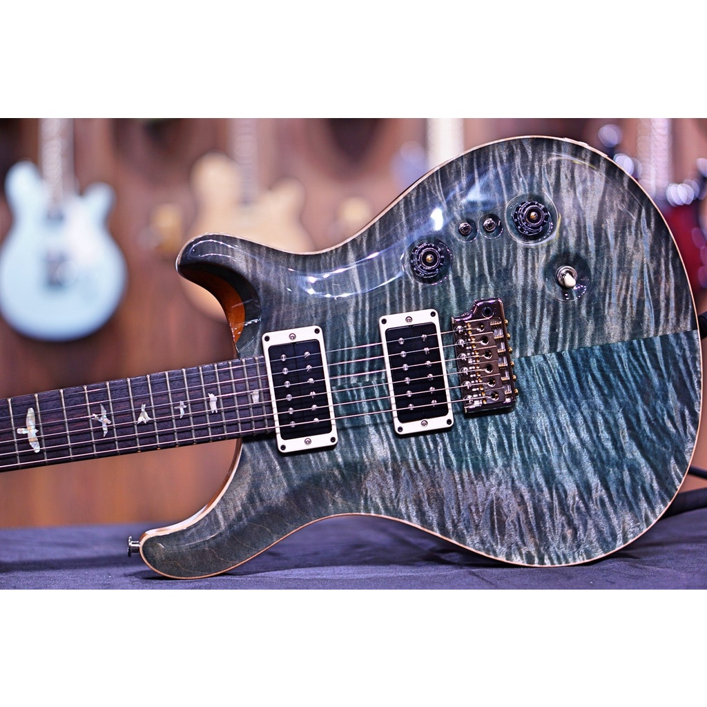 PRS 35th Anniversary Custom 24 - trampas green with Reg 0328981