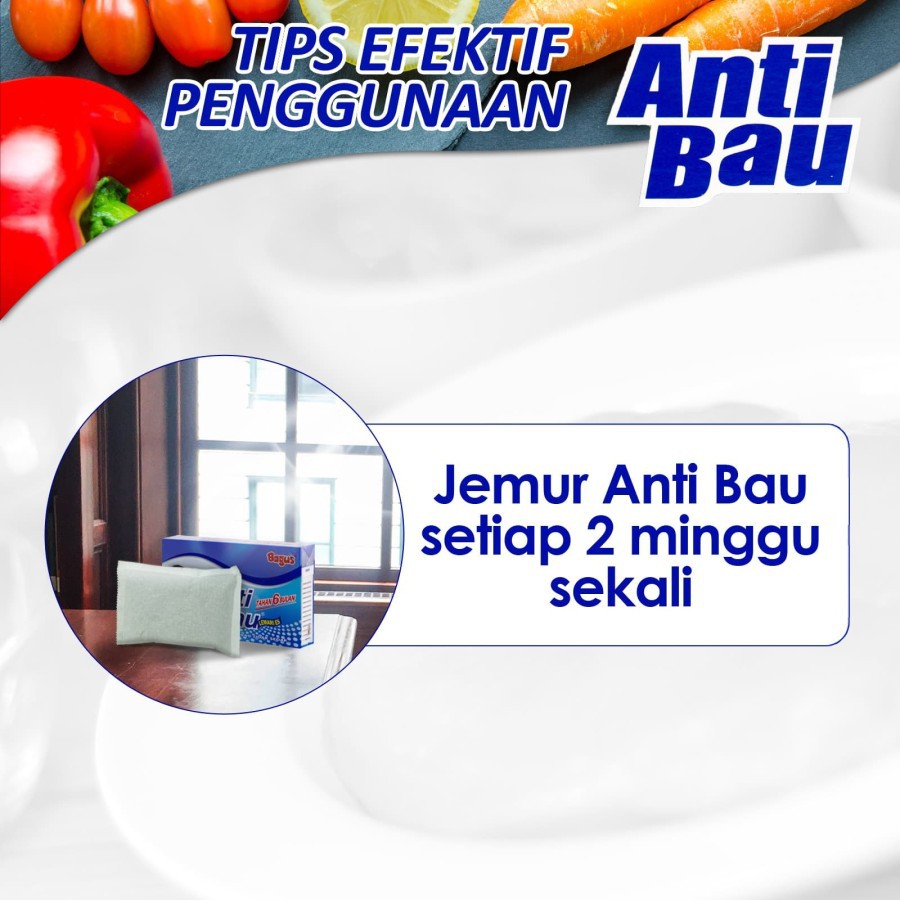 Bagus Anti Bau Lemari Es/ Penghilang Bau Kulkas 60 gr