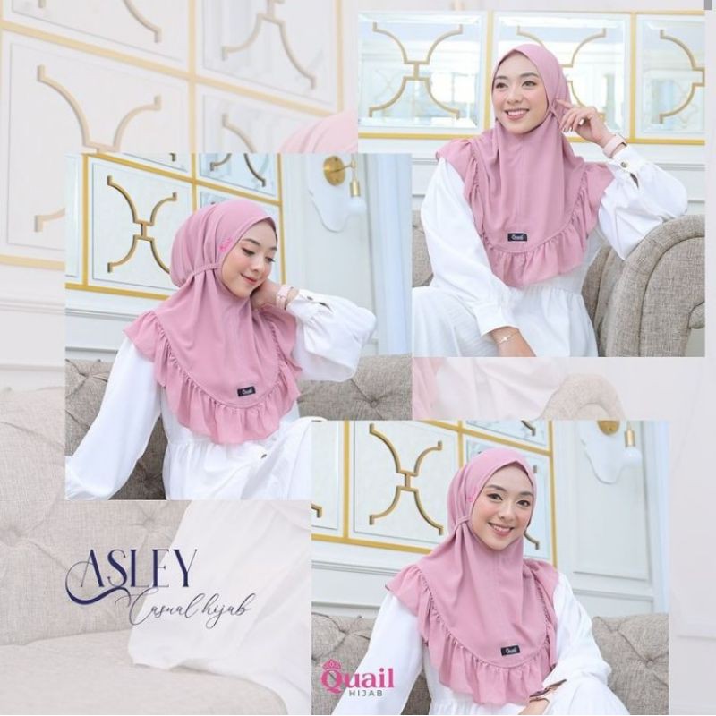 Jilbab Asley ori Quail Hijab