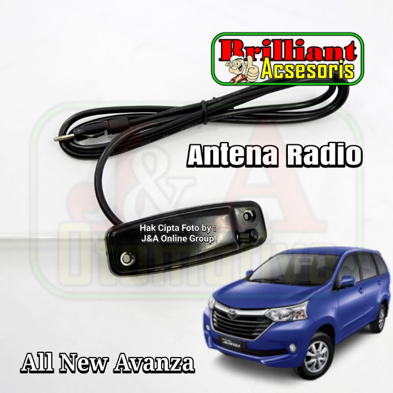 Antena Radio Model Ori - avanza xenia / innova /rush terios / grand max / apv / kijang kapsul / all new avanza xenia / panther new