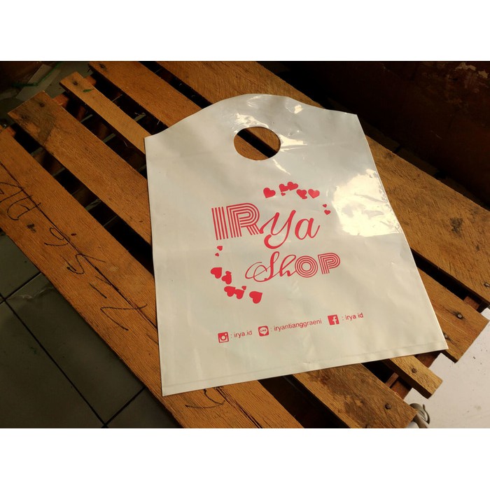 

Plastik Packaging PE gunung 25x35 & sablon