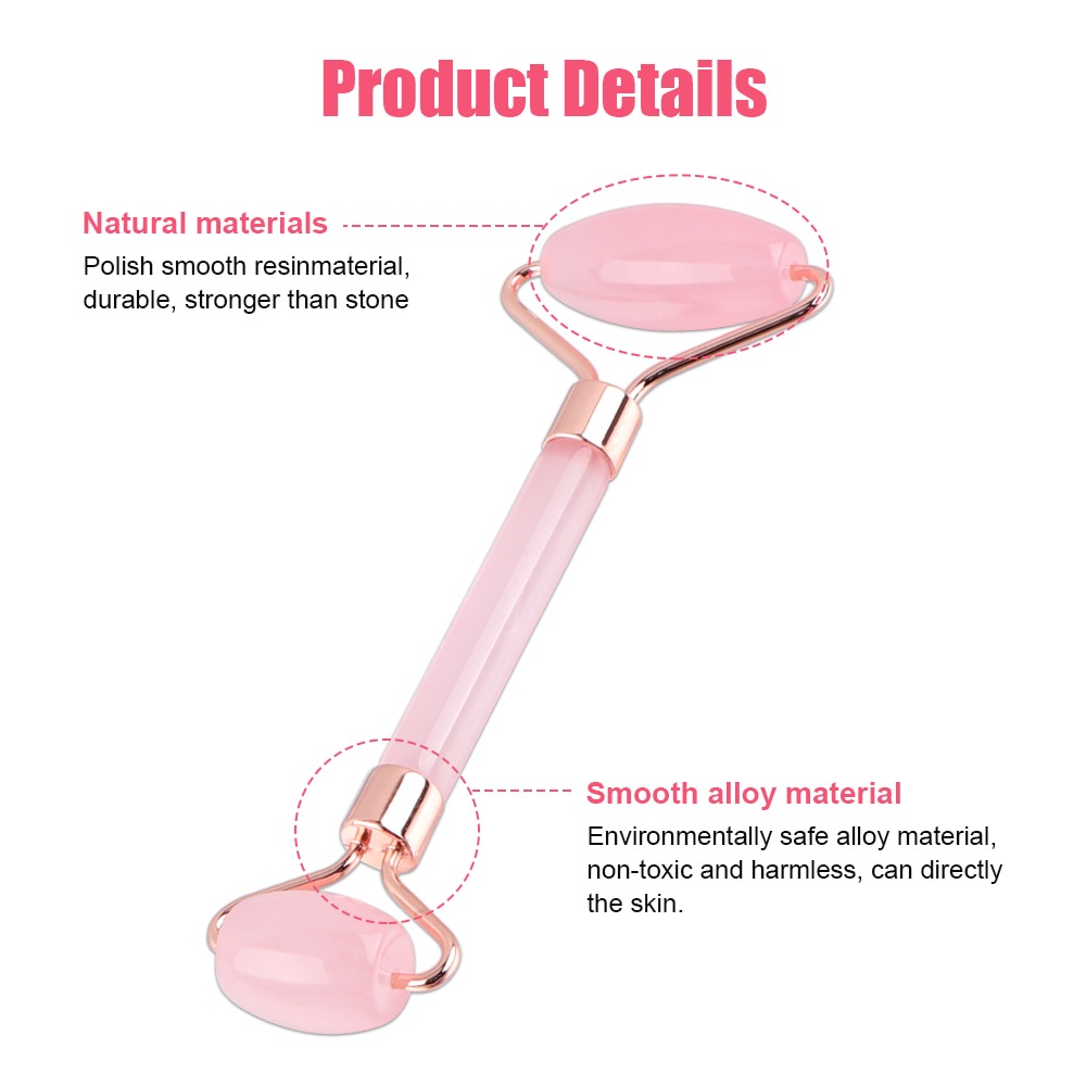 SaLorie Resin Face Massage Roller Face Lift  Slimmer Guasha Massager Wrinkle Double Chin Remover Beauty Slimming Anti Cellulite P00219