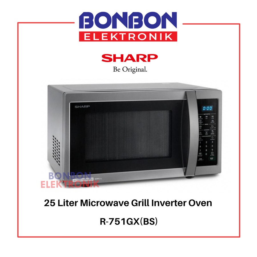 Sharp Microwave Grill Inverter Oven R-751GX (BS) / R751GX 25L