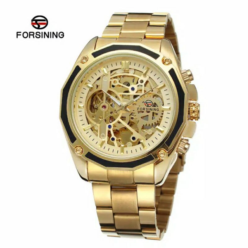 JAM TANGAN ANTI AIR PRIA FORSINING MEKANIK OTOMATIS