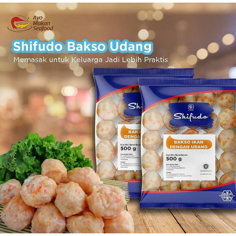 

BAKSO UDANG 500gr shifudo