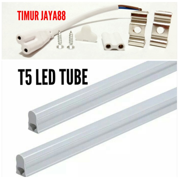  LAMPU  SET ETALASE NEON TUBE  LED  T5  TL 5 8WATT 8 WATT ANTI 