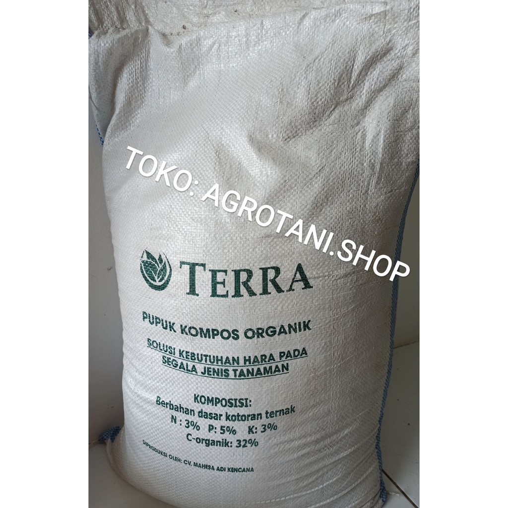 PUPUK KOMPOS TERRA ORGANIC - JUAL KILOAN ( 1 KILOGRAM)