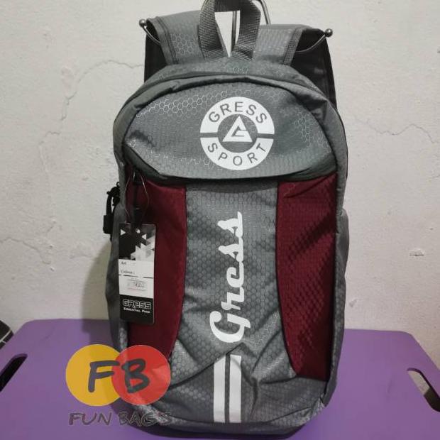 Tas Sepatu Futsal Gress Tas Olahraga Pria,Tas Ransel Futsal Pria