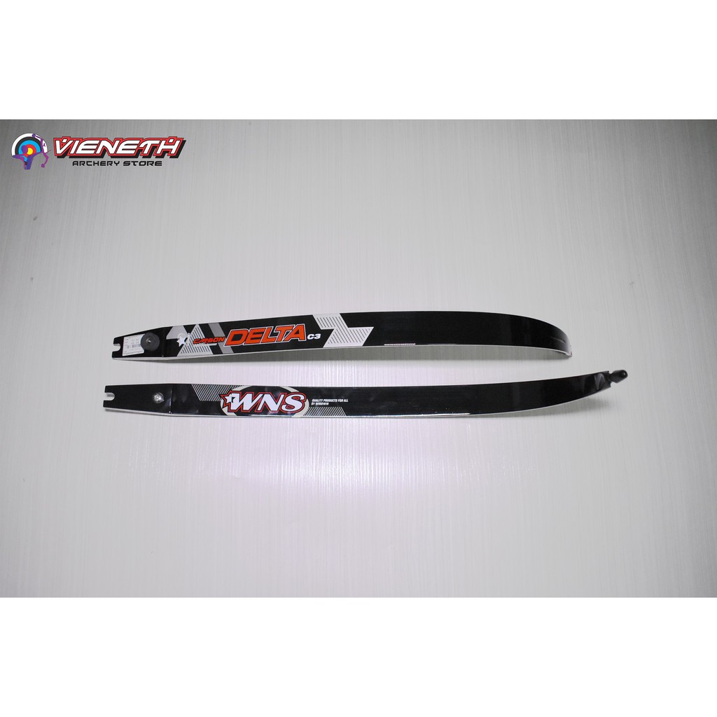 LIMB RECURVE WNS DELTA C3 CARBON WOOD LIMBS KARBON ILF ARCHERY PANAHAN