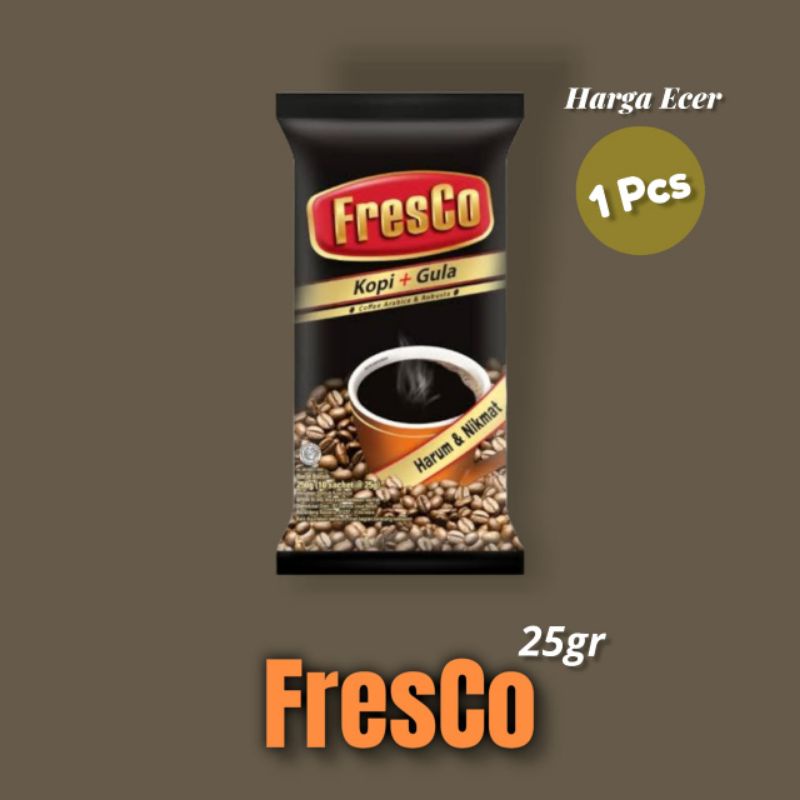 

Kopi Kapal Api FresCo kopi plus gula