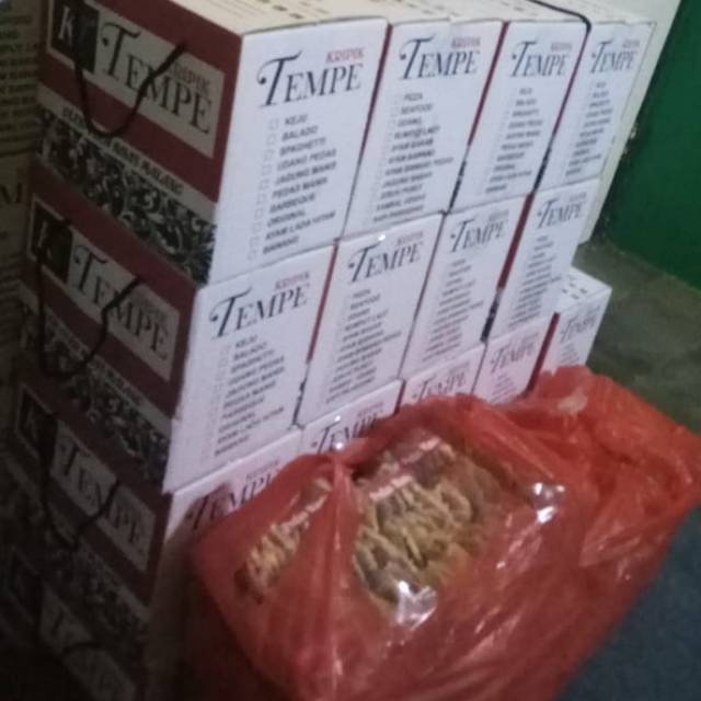 

Keripik Tempe Malang 1 Kardus isi 6