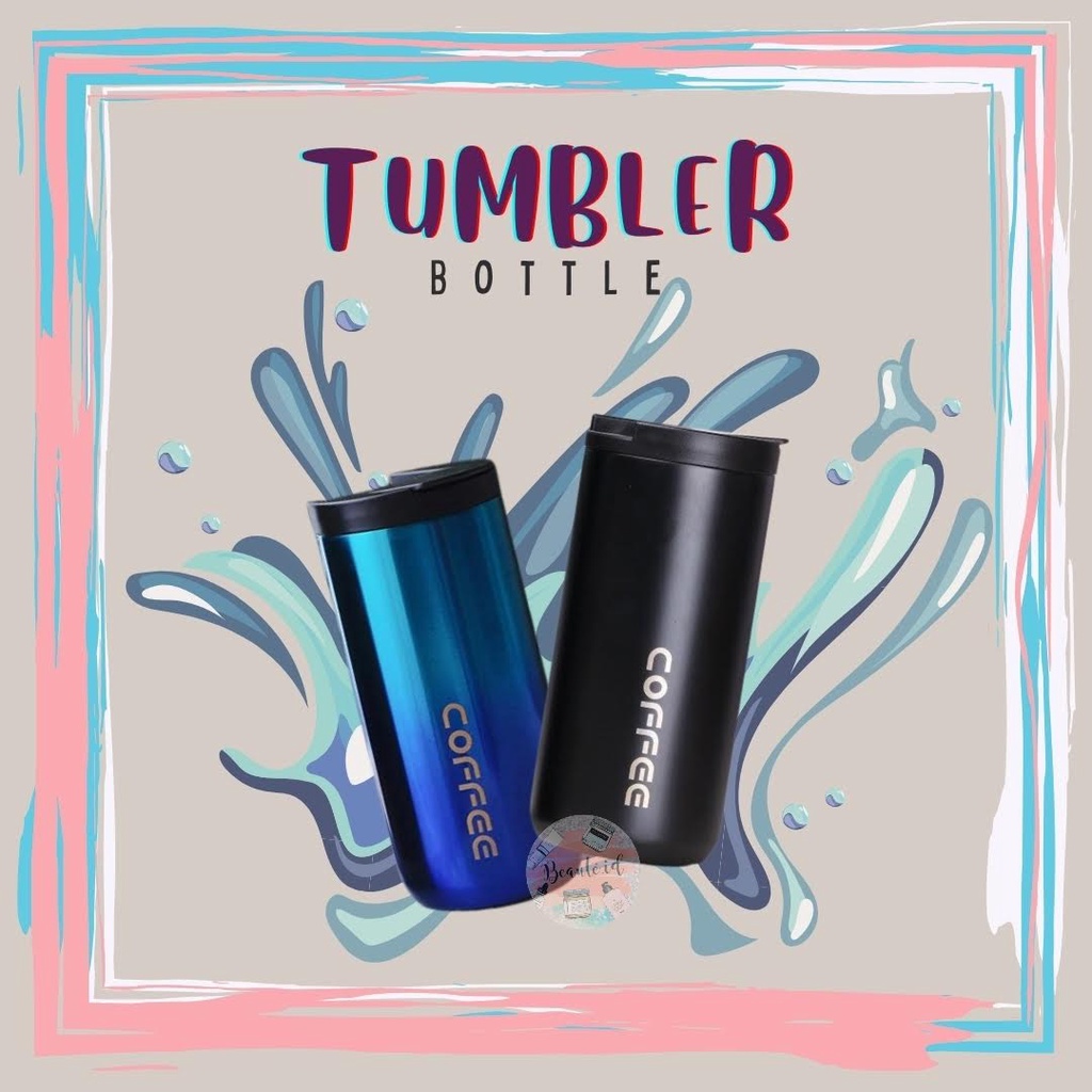 Botol Minum Termos Kopi Teh Thermos Tumbler Aestethic Gift Bottle Stainless Steel Mug - 450ml