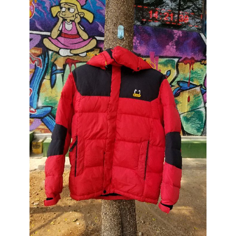 jaket bulu angsa pancoat