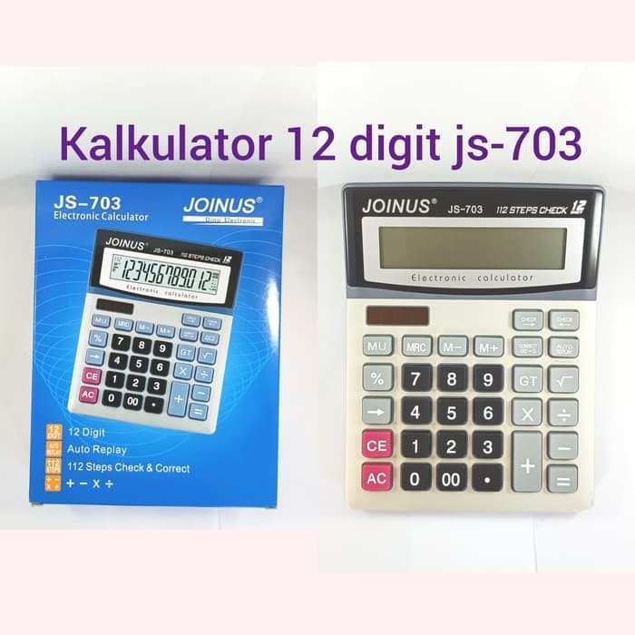 

KALKULATOR 12 DIGIT JOINUS JS-703