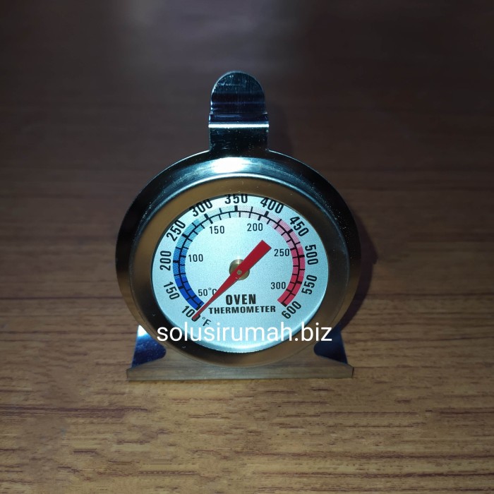THERMOMETER OVEN BULAT 300C BLISTER TANPA JARUM ukur suhu termometer