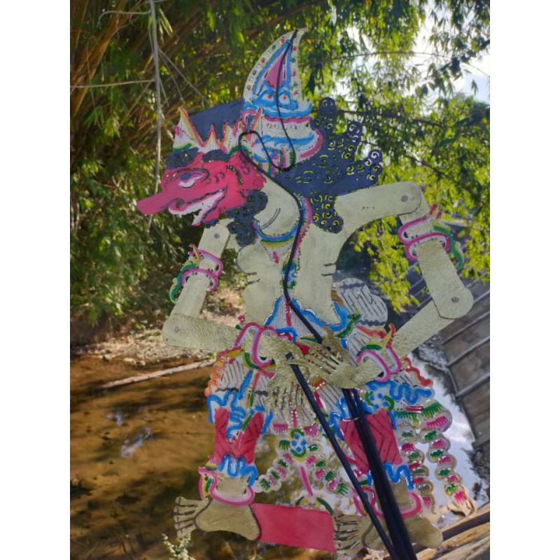 Wayang Kulit Asli Buto Patih