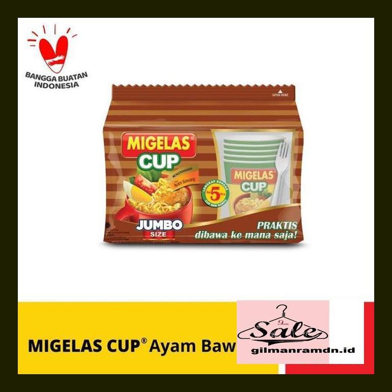 

S40Cgils Migelas Cup Isi 5 (Ayam Bawang) Fls40Ggs