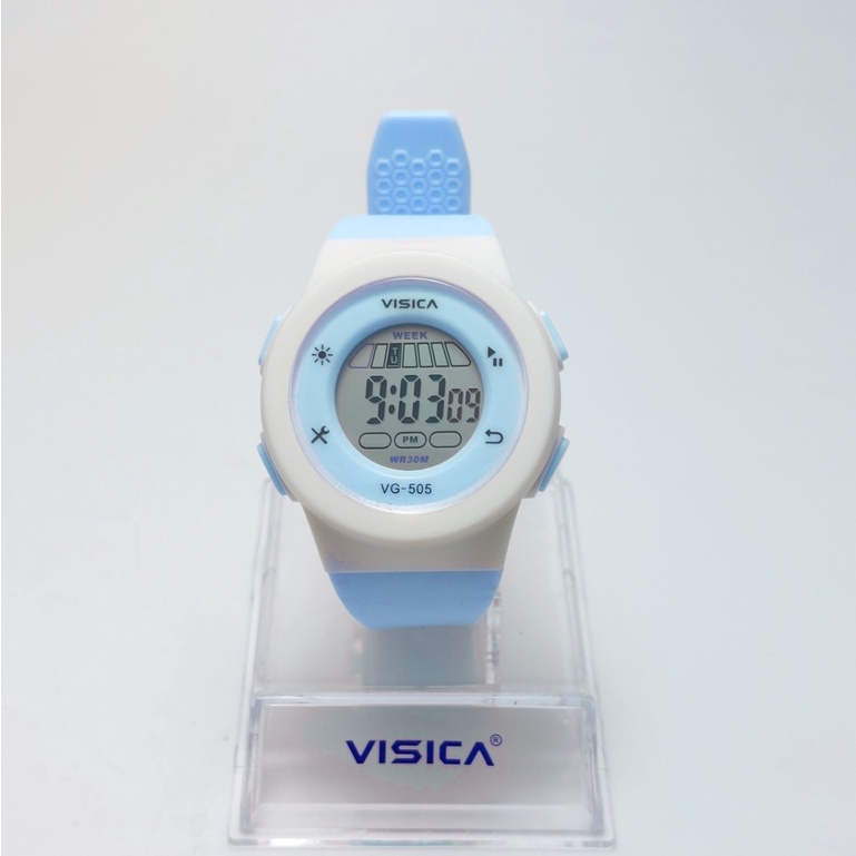 JAM TANGAN DIGITAL ANAK REMAJA UNISEX WATER RESIST FREE BOX VG-505