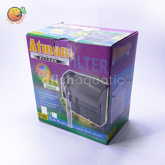 Filter Gantung Aquascape HOB / Atman HF-400