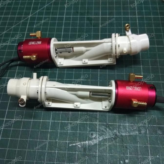 Rc Boat Spray Waterjet Boat Thruster 16Mm Water Jet Turbo With Motor